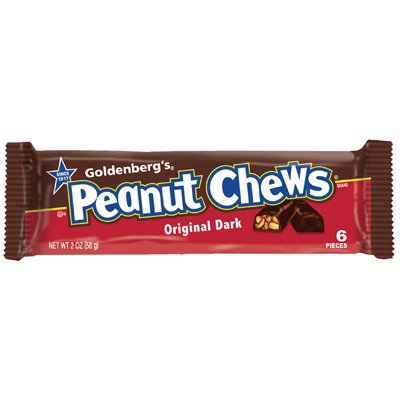 Goldenburg's Peanut Chew Original Dark, 24 Count 2oz