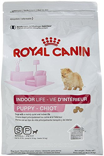Lifestyle Health Nutrition Indoor Life Small Dog Puppy Dry Dog Food, 2.5 lb bag