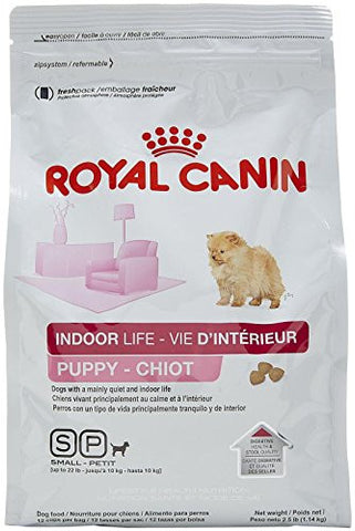 Lifestyle Health Nutrition Indoor Life Small Dog Puppy Dry Dog Food, 2.5 lb bag