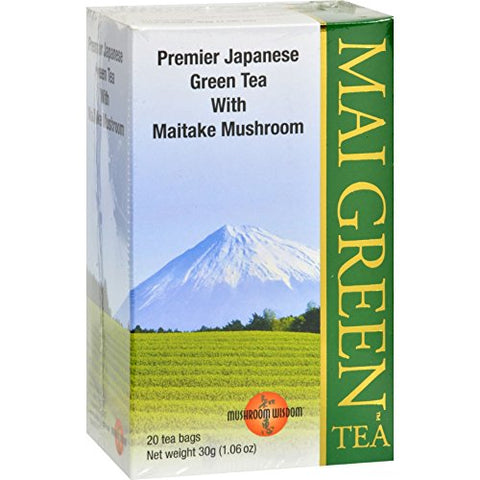 Mushroom Wisdom - 20 bag Mai Green Tea