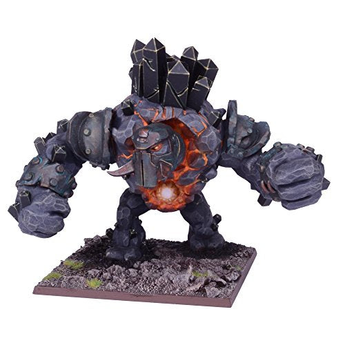 Kings of War - Abyssal Dwarf Greater Obsidian Golem