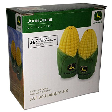 John Deere Corn Salt & Pepper Set, 3-1/2 in. x 1-3/4 in.