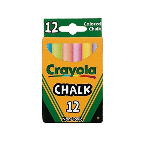 12 ct. Multi-Colored Children's Chalk  - 432 sticks