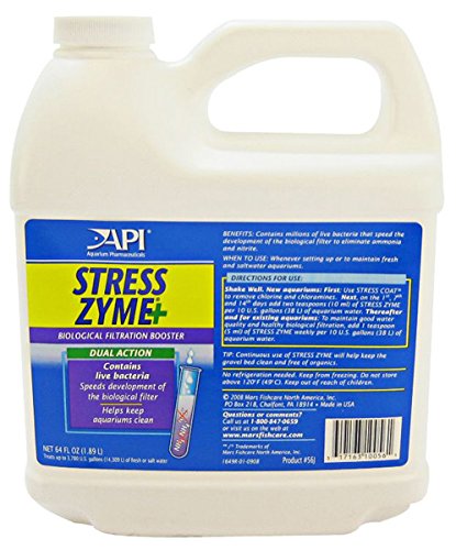 AQUARIUM PHARMACEUTICAL 1 GAL STRESS ZYME
