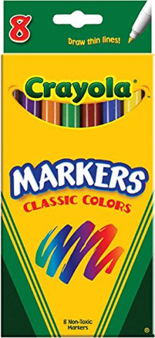 8 ct. Classic, Fine Line, ColorMax Markers