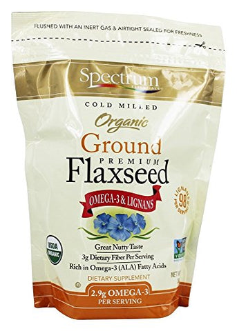 Spectrum Essentials Organic Ground Premium Flaxseed, 14 oz
