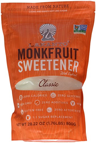 LAKANTO Classic
Sugar Free Sweetener
800 Gram Pouch