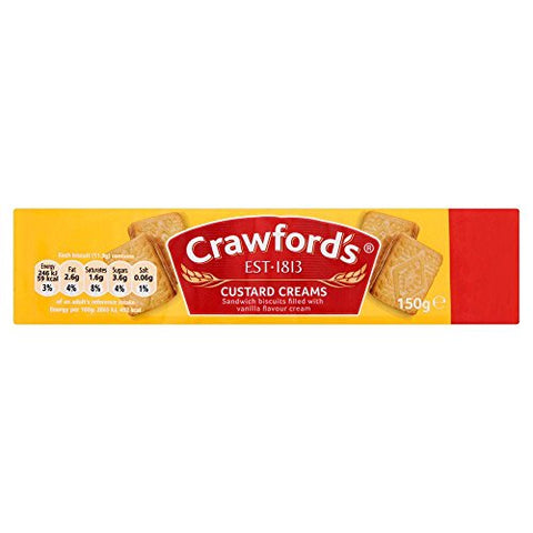 Crawfords Custard Cream 150g