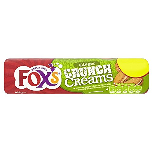 Fox's Ginger Crunch Creams 8.1oz (230g)