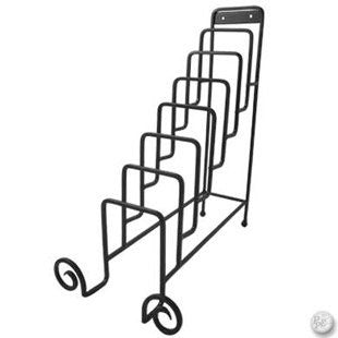 WROUGHT IRON 7-8 PLATE STAND