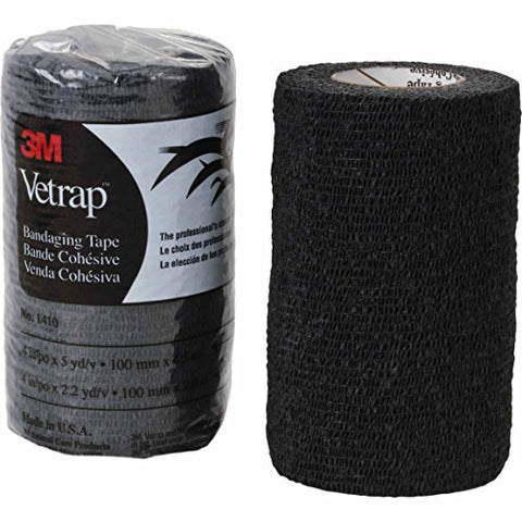 Durvet - 3M - Vetrap Bandage, 4" x 5 yards, Black