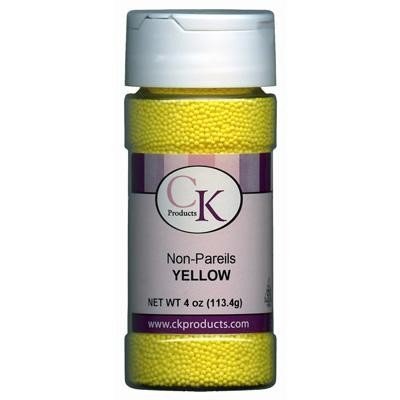 Yellow Nonpareils 3.8 oz
