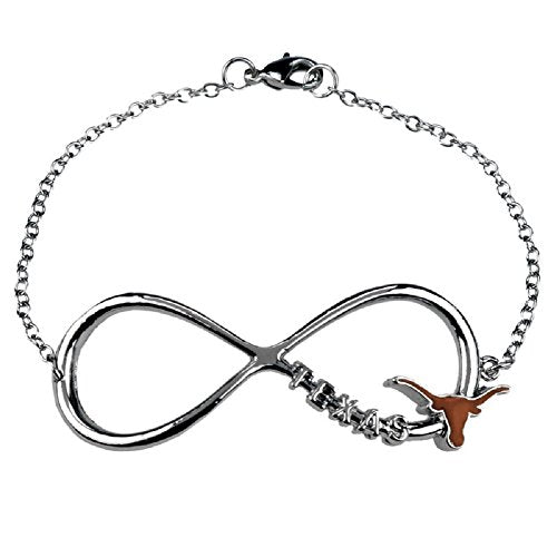 Infinity Bracelet, Texas, Bracelet 8.5"L Charm 2.5" x 0.73"