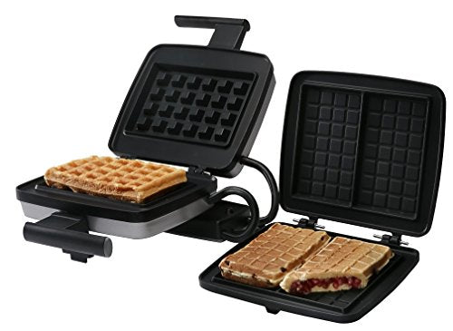 Croquade Máquina para waffles tradicional individual con termostato de  bélgica, modelo U11000