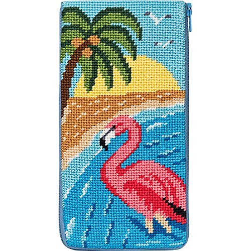 Flamingo Eyeglass Case (3 1/2" x 7)