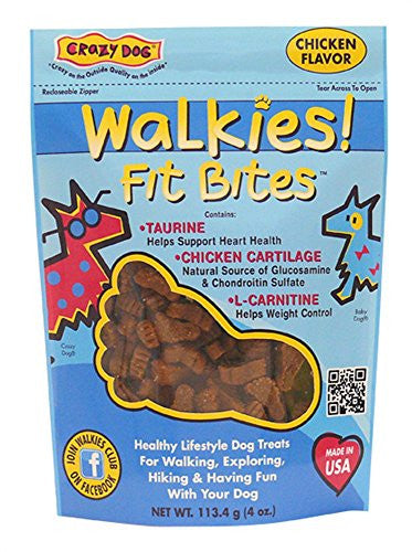 Crazy Dog Walkies Fit Bites, Chicken