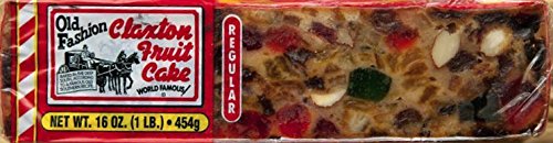 FRUIT CAKE Regular- 1 lb Regular Recipe Claxton Fruitcake