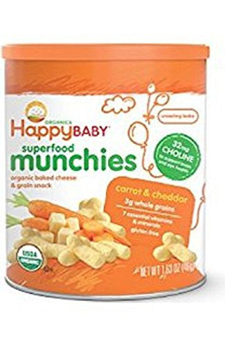 Superfood Munchies - Cheddar Cheese with Carrots, 1.63 oz
