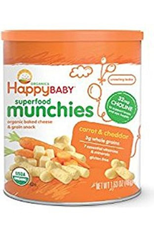 Superfood Munchies - Cheddar Cheese with Carrots, 1.63 oz