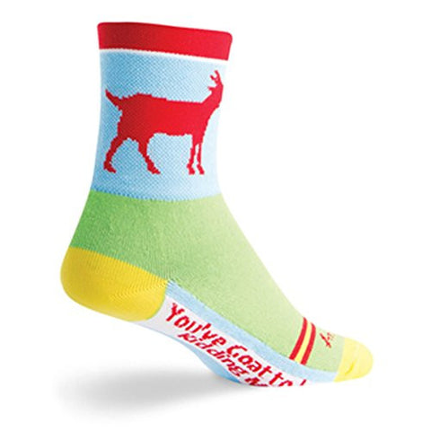 Goat 4" Double Over Classic Sock - Small
