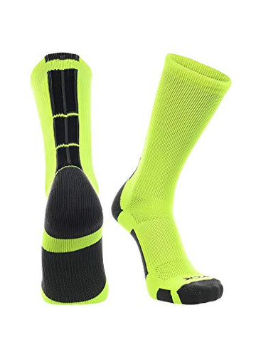 Baseline 3.0 Crew, Neon Yellow-Graphite-Black, X-Large