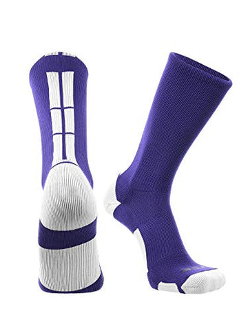 Baseline 3.0 Crew, Purple-White, Medium