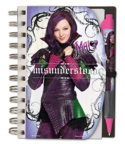 Disney's The Descendants - Deluxe Hardcover Notebook & Pen Set (4"x6")