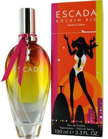 Escada Rockin'rio Perfume 3.4 oz Eau De Toilette Spray