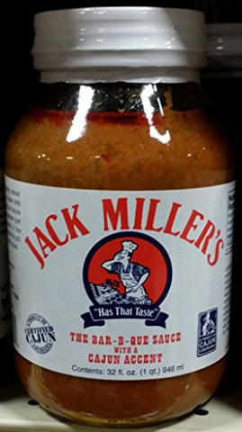 Jack Miller's Products BBQ Sauce -32oz
