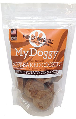 My Doggy Cookies - 10 oz Bag, Sweet Potato-Cinnamon
