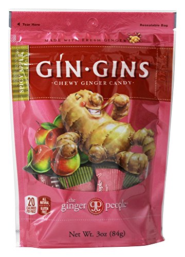 Ginger People Spicy Apple Ginger Chews, 3 oz