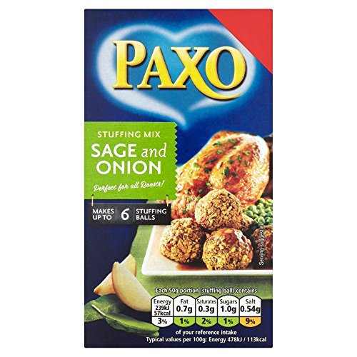 Paxo Sage & Onion Stuffing 85g (3oz)