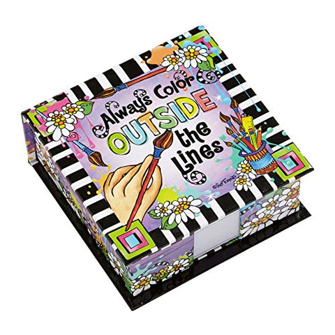 Enesco Suzy Memo Color Outside the Lines