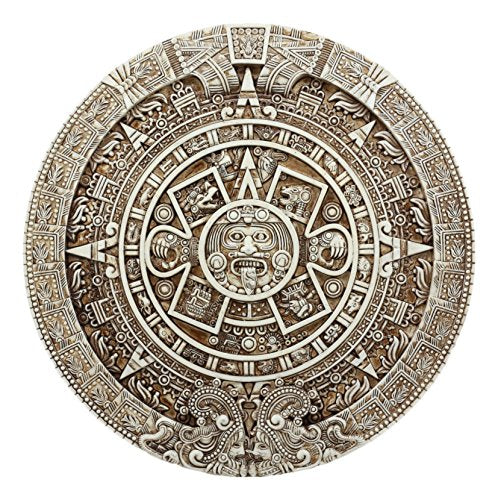 Aztec Calendar Plaque