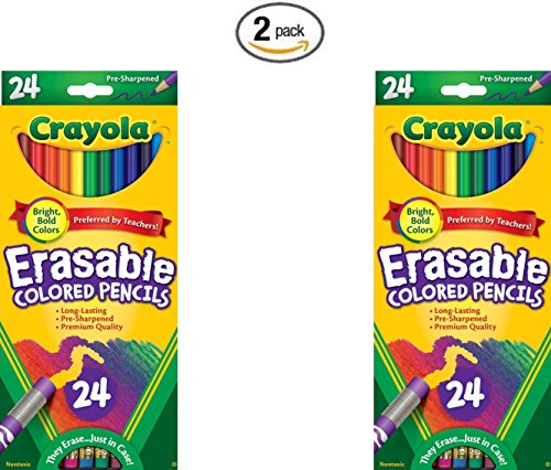 24 ct. Erasable Colored Pencils