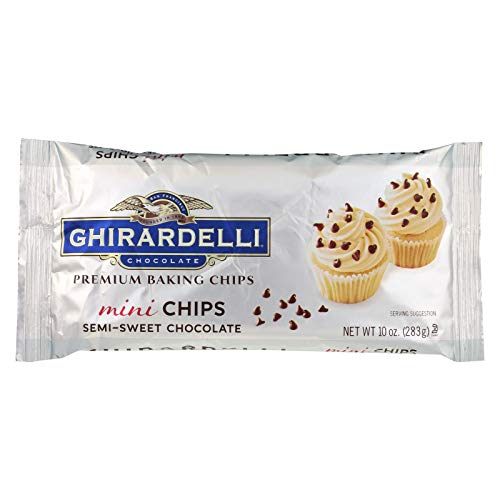 Ghirardelli Semi Sweet Chocolate Mini Chips, 10 Ounce -- 12 per case. (not in pricelist)