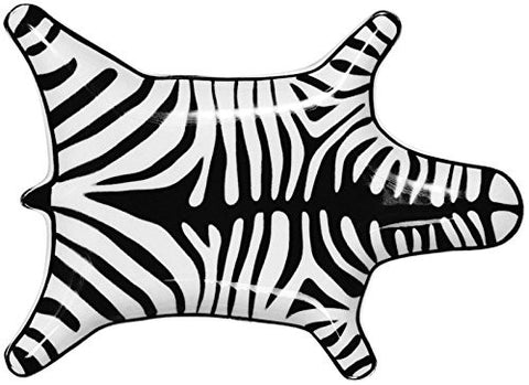 Zebra Dish - B/W