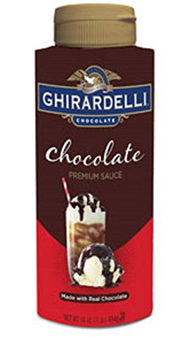 Ghirar - Chocolate Sauce Bottle, 16oz