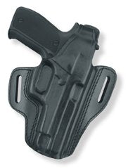2-Slot Holster, Black, Plain Finish, Left Hand, Fits Sig P320
