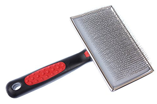 Soft Pin Flat Slicker With Coated Pin Tips (X-Large)