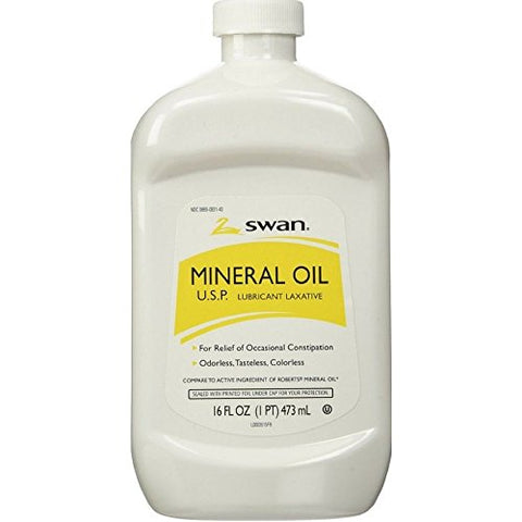 Swan Mineral Oil Ex-Heavy 16oz.