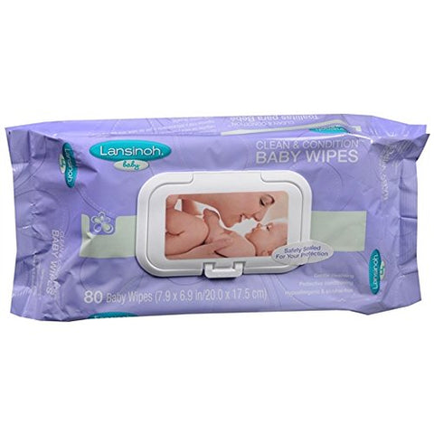 Clean and Condition Cloths Baby Wipes (80-Pc Pack)