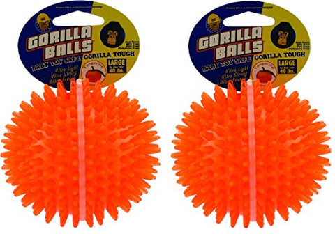 PetSport Gorilla Ball - Assorted Colors, Large, 4"