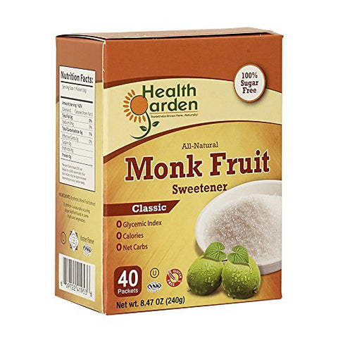 Health Garden - 40 pkt Monk Fruit Classic