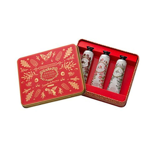 Winter Edition 3 Hand Creams Gift Set (Verbena, Rose, Red Thyme)