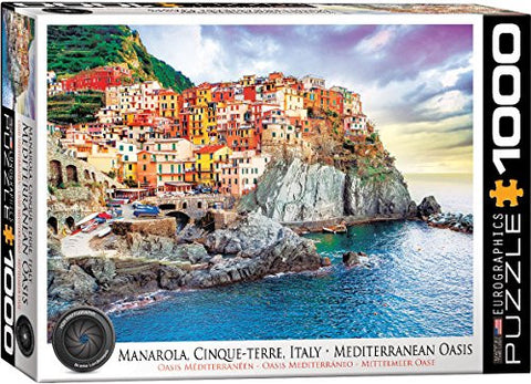 Italy - Cinque - Terre Manarola 1000 pc