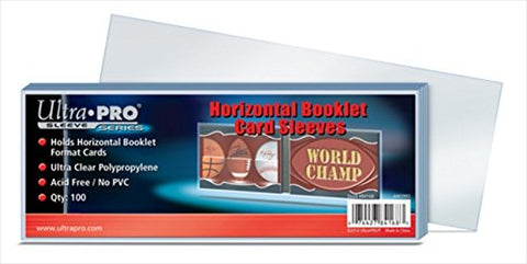 Ultra Pro One Touch Sleeve - Booklet Horizontal - (100 per pack) - Special Order
