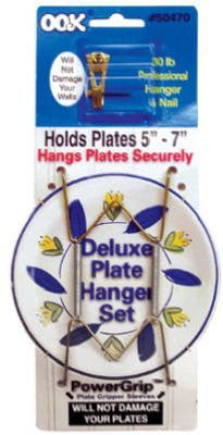 PLATE HANGER 5" TO 7" CARDED ONE EACH