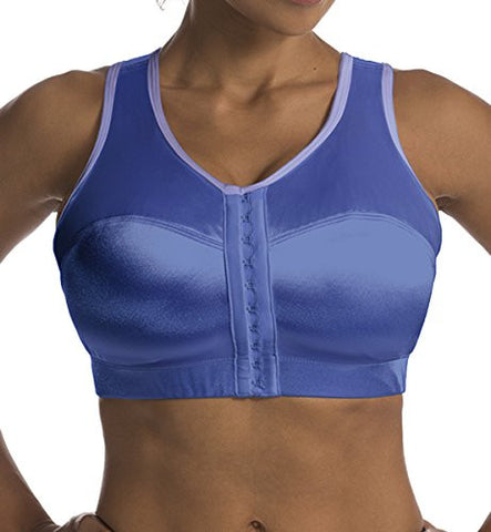 Enell Maximum Control Wire-Free Sports Bra, 3, Dazzling Blue