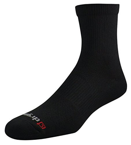 Drymax Cycle 1/4 Crew - Black, L
